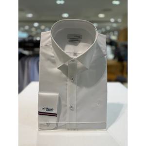 [듀퐁셔츠] 25S S 삼선 시그니처 스판 이지케어 슬림핏셔츠 SE5SM22LS771SWH SE5SM22LS771