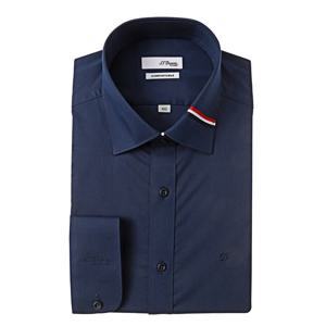 [듀퐁셔츠] 25F W 시그니처 삼선 포인트 스판 슬림핏셔츠 SE5FM22LS932SNY 5FM22LS932SN