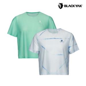 여성 러닝 마라톤 등산 기능성 티셔츠 트레일러닝 에어리 반팔티 1BYRTMV501 GD