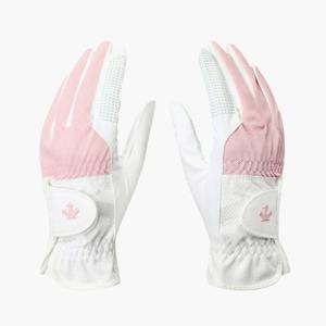 데상트골프장갑 VQA DR22WFGL42-LPKG 아크먼트(ACMT) 여성 360 그립 메쉬 양손 장갑 / Light Pink