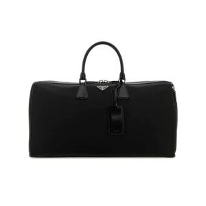 라프리마 프라다 리나일론 브러쉬드 가죽 더플백 2VC018 789 F0002