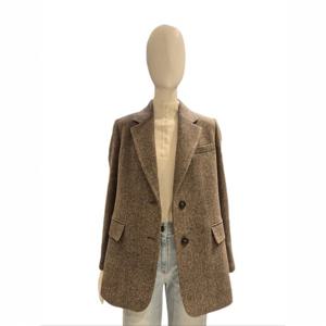 [쥬크]투버튼 헤링본 울 자켓(Z261MSF302)