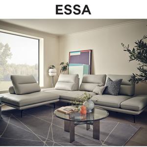 [에싸] 레미 4인 멀티카우치형 스윙기능 베티버 천연 면피 소가죽 소파