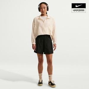 [나이키] 스포츠웨어 여성 루즈 핏 하이웨이스트 경량 립스탑 쇼츠 IF0564-010