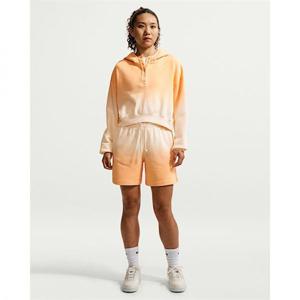 나이키 스포츠웨어 플리스 여성 미드라이즈 쇼츠 - 초크아이스 피치아이스 피치 IF7371-102 422455