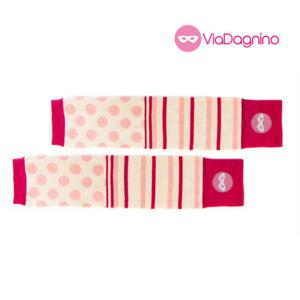 [비아대그니노] 레그워머 (핑크 태피)