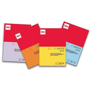 컬러색지 Q2(75g/오렌지형광/25매/OfficeDEPOT)