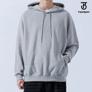 컴포트 무지 오버핏 후드티 (TOP123)
