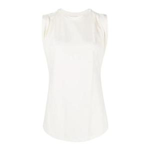 마이클 코어스 민소매 티셔츠 MF351317AW110 White