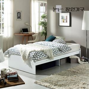 장인가구 리소 수납 평상침대 S 본넬
