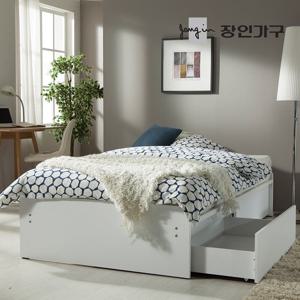 장인가구 리소 서랍 평상형침대 SS 본넬