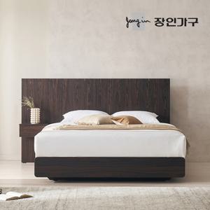 까르뎅차콜 E0등급 LED 호텔 평상형 침대 프레임 LK +400협탁1