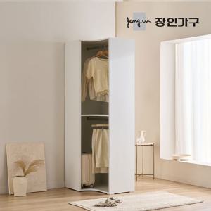 장인가구 클래드 드레스룸 시스템 옷장 2단 코너장