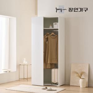 장인가구 클래드 드레스룸 시스템 옷장 1단 코너장