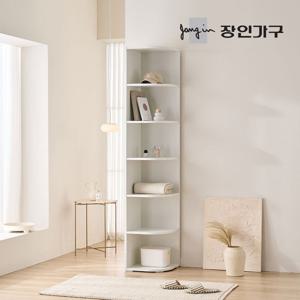 장인가구 클래드 드레스룸 시스템 옷장 400 라운드 측면 코너장