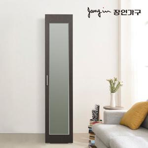장인가구 블리스 400 전신거울 행거 선반형 옷장