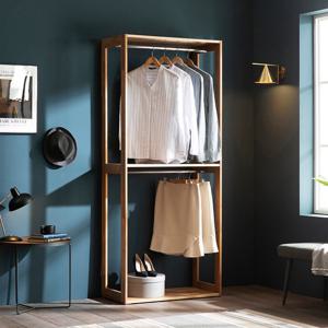 장인가구 세이 원목 드레스룸 800 2단 행거형