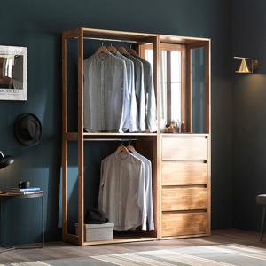 장인가구 세이 원목 드레스룸 1400 행거형 화장대