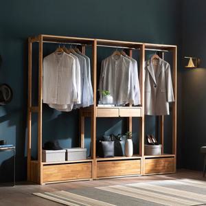 장인가구 세이 원목 드레스룸 2200 옷장 2단서랍