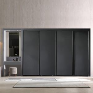 장인가구 단테 모던 화장대 파우더 슬라이딩 붙박이장 15cm