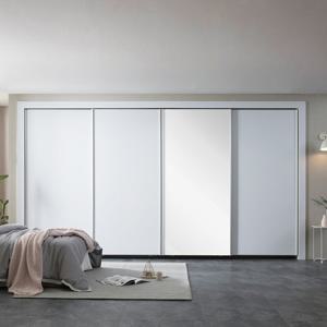 장인가구 단테 스탠다드 미러 슬라이딩 붙박이장 15cm