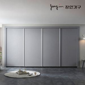 장인가구 아이브 파인 매트 슬라이딩 붙박이장 30CM