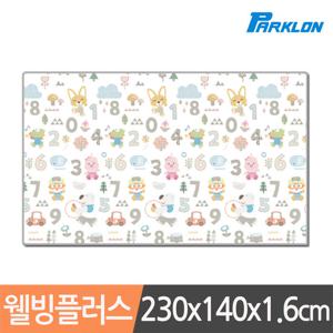 파크론 뽀로로 숫자놀이 웰빙플러스 놀이방매트 230x140x1.6cm