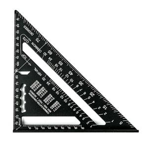 목공 삼각자 7인치/목공용 각도기 연귀자 철직자 직각자 눈금자