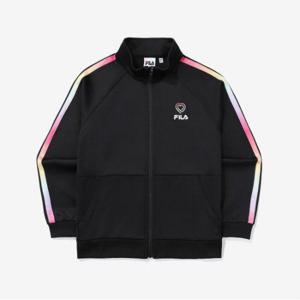 [휠라키즈] 휠라 헤리티지 하트 집업 (FK2FTF1110F_BLK)