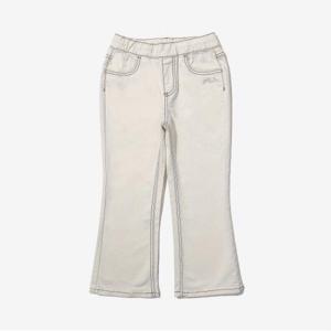 [휠라키즈] Girls 부츠컷 우븐 팬츠 (FK2PTF1101F_CRM)