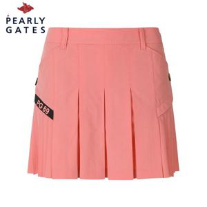 [파리게이츠] 여성 스마일 솔리드 믹스 플리츠 큐롯 스커트