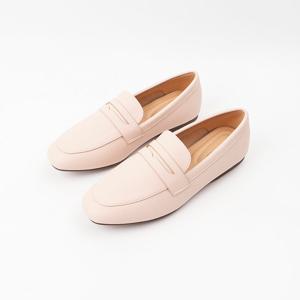 [신난다슈]여성 로퍼 단화 1cm 플랫 구두 빅사이즈 RM24881 핑크