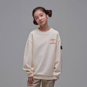 [내셔널지오그래픽키즈] K241USW980 시즌 그래픽 맨투맨-1 CREAM