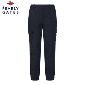 [파리게이츠] 여성 체크 퍼즐 카고 조거 팬츠