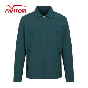 [팬텀] 남성 버튼 디테일 카라 블루종 점퍼