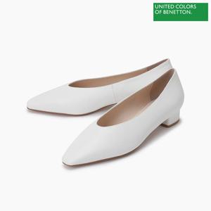 베네통 UCB 로우 펌프스 BCSH50331_WH