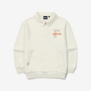 [휠라키즈] PQ 반집엎 에리 맨투맨 (FK2POG3401X_CRM)