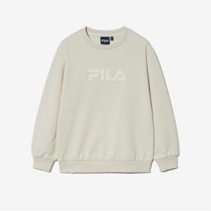 [휠라키즈] 베이직 리니어 맨투맨 (FK2POG3101X_ECR)