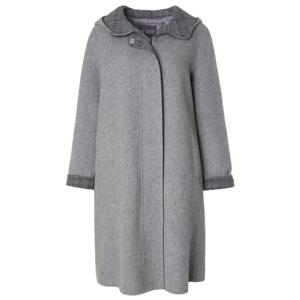 [조순희]체크블럭 핸드메이드 안감패딩 코트 (FMWC406)