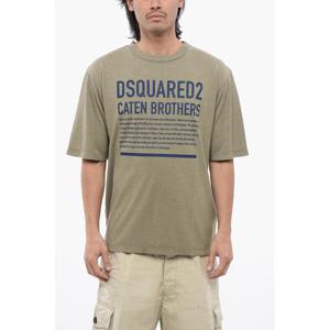 디스퀘어드2 반팔 티셔츠 S74GD1239 S24318 695 Military Green