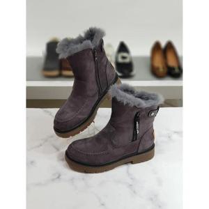 한슈 세이브존03 여성 레디 윈터 스웨이드 숏부츠 3.5cm AGHS61171myA