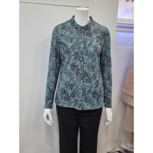 벨리시앙 세이브존04 하이넥 셔링 블라우스 BL4108