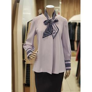 미니멈 세이브존01 라운드 턱 루즈 핏 블라우스 MXAAWB1260