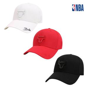 NBA N255AP414P 공용 CHI 아웃라인 메탈 하드 볼캡 모자 STG