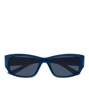 발렌시아가 렉탱귤러 틴티드 선글라스 BB0368SK 003 BLUE BLUE