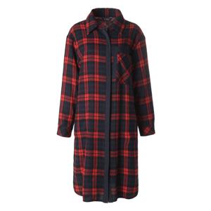 [조순희]셔츠카라 루즈핏 롱 자켓(FLFL309)