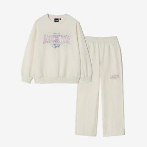 [휠라키즈] 캠퍼스 라운드 셋업 (FK2FSH1301X_IVY)