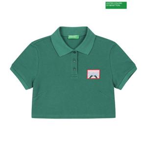 [베네통]베네통 Corp collar t- shirt 3S_3EBMD300B
