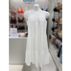 [바바라] AFS4599S 아이보리 오가닉면 로맨틱 풀슬립 AFS4599S