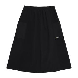 내셔널지오그래픽 N252WSK190 여성 프로즌에어 롱스커트 CARBON BLACK